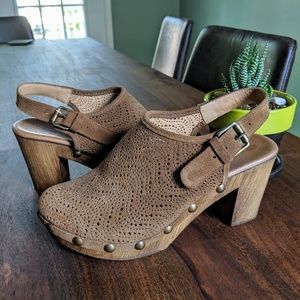 Eric Michael studded clogs